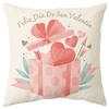 New Nordic Pink Valentine's Day Gift Love Cartoon Car Pillow Waist Support Sofa Cushion