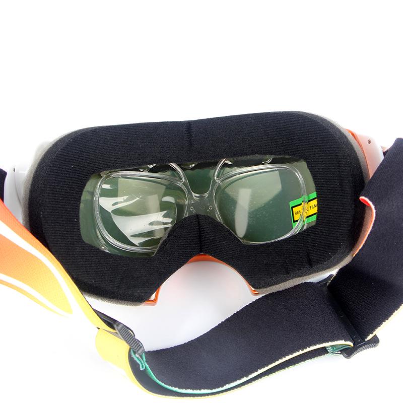 Universal Myopia Adapter Butterfly Ski Goggles with Inner Frame for Prescription Lenses