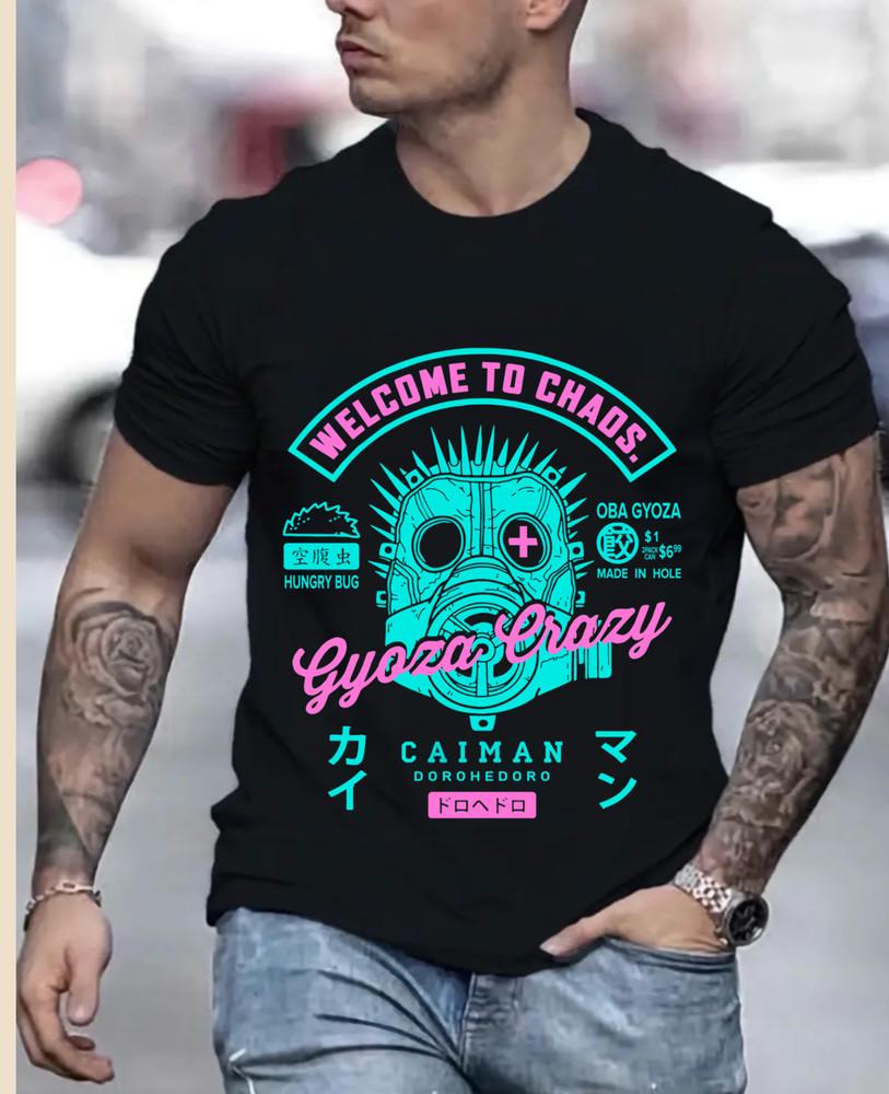 

Unisex Dorohedoro Welcome to Chaos T-shirt Anime,Horror,dorohedoro gift shirt XL