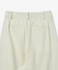 WOERA Wide Leg Cotton Pants - Off-White / N1029Offwhite