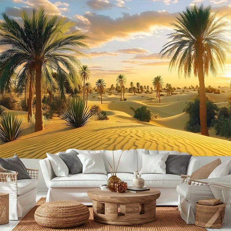 1Pcs Golden Desert Oasis Decoration Background Backdrop Decorations For Photo Studio Photo Booth Party