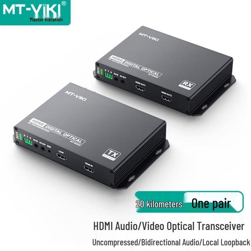 MT-viki 4K HDMI KVM LC Fiber Optic Extender