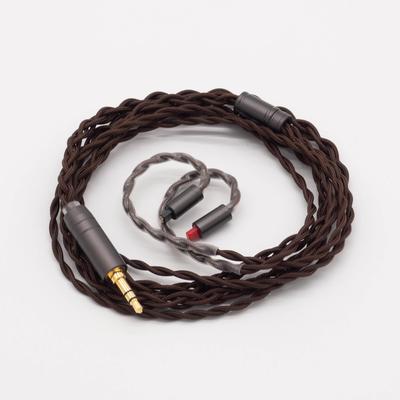 Handmade Earphone Upgrade Cable Replacement Cable for IM Series Single Crystal Copper 25 Pieces X 4 []SoundsGood Audio-technica 4-core 3.5mm Re-cable
