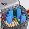 Borsa Termica Borsa del Ghiaccio Riutilizzabile Mini Confezioni, Congelatore per Condizionatore Portatile Ventola Cubo, Compatte Borse Gel Trasporto Catena del Freddo Campeggio Picnic Durevole