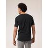 Ionia Merino Wool Arcword Logo Short Sleeve X000007733 Black M ARC'TERYX Men's