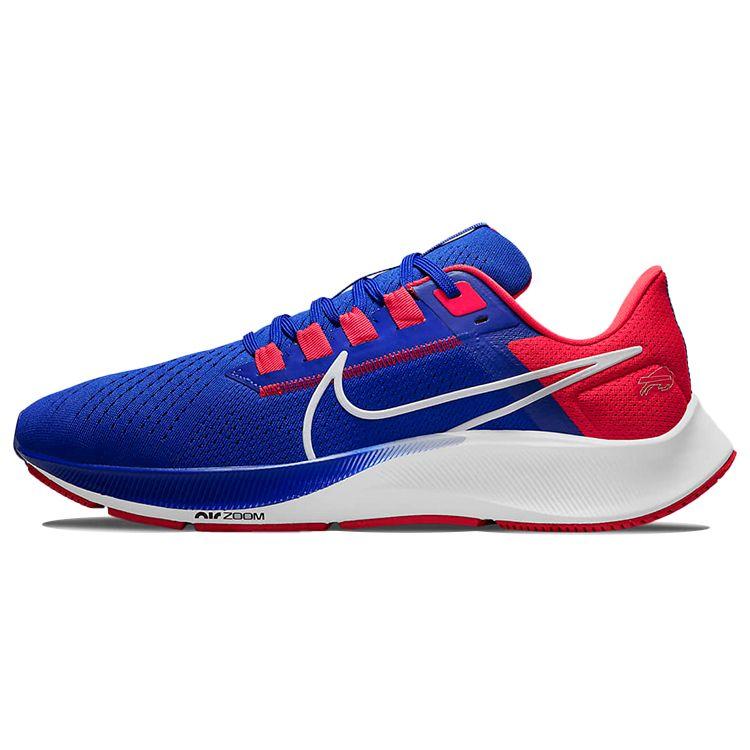 Nike NFL x Air Zoom Pegasus 38 Buffalo Bills Men Sneakers Blue Old-Royal University-Red DJ0842-400