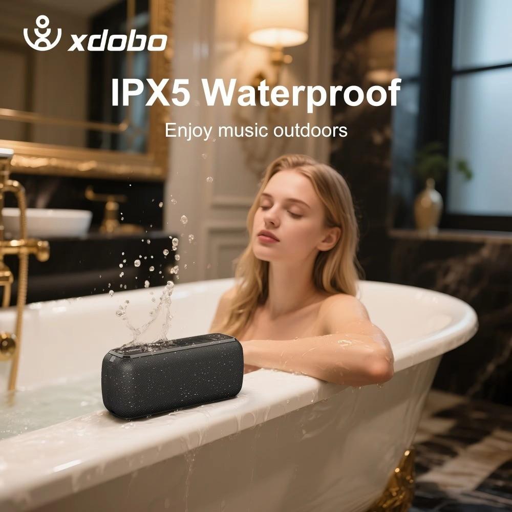 XDOBO X8 Bluetooth Subwoofer Deep Bass Wireless Speaker  for Camping Riding Hiking