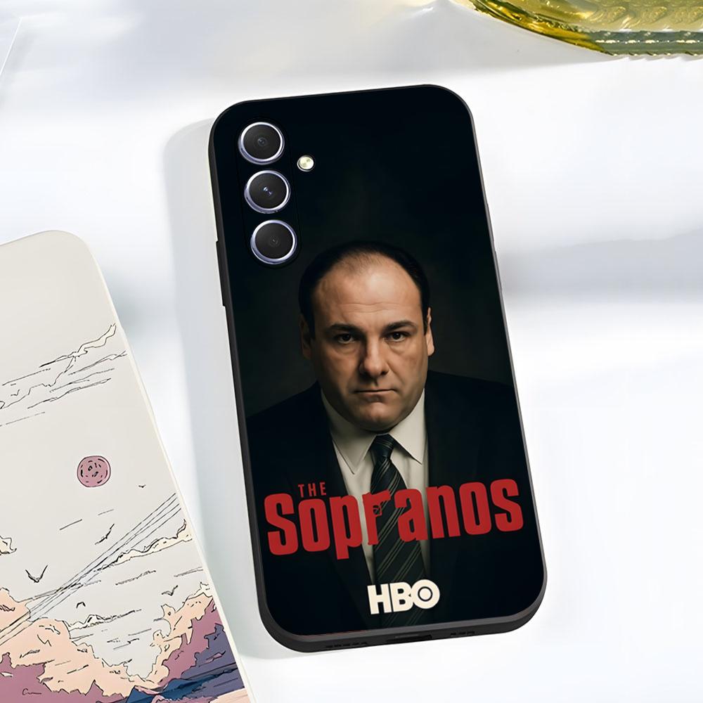 T-The S-Sopranos Phone Case For Samsung A56 A36 A26 A16 A15 A25 A35 A55 A14 A34 A24 A54 Black Soft Shell