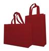 10PCS Colorful NonWoven Reusable Tote Bags  Large Eco Friendly Storage for Shopping Custom Logo (Extra Fee) Cloth Fabric Pouches