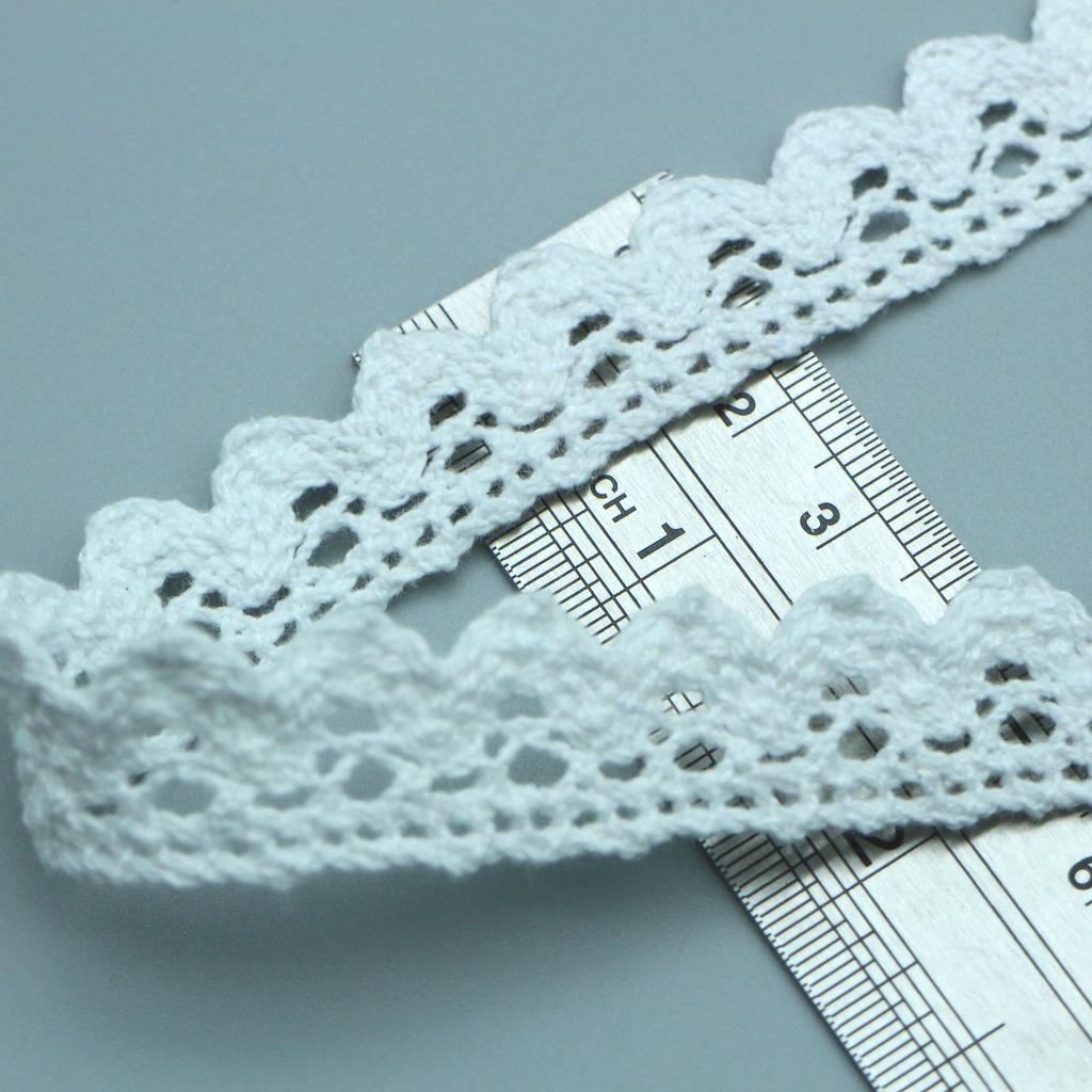 Unilateral Hollow Cotton Thread Lace, Clothing Curtain Accessories Lace, Skirt Curtain Lace Accessories Direct Supply