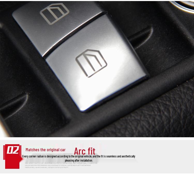 Mercedes E/C-Class GLK/CLA/GLA/ML/GLE Interior Window Switch Button Sticker