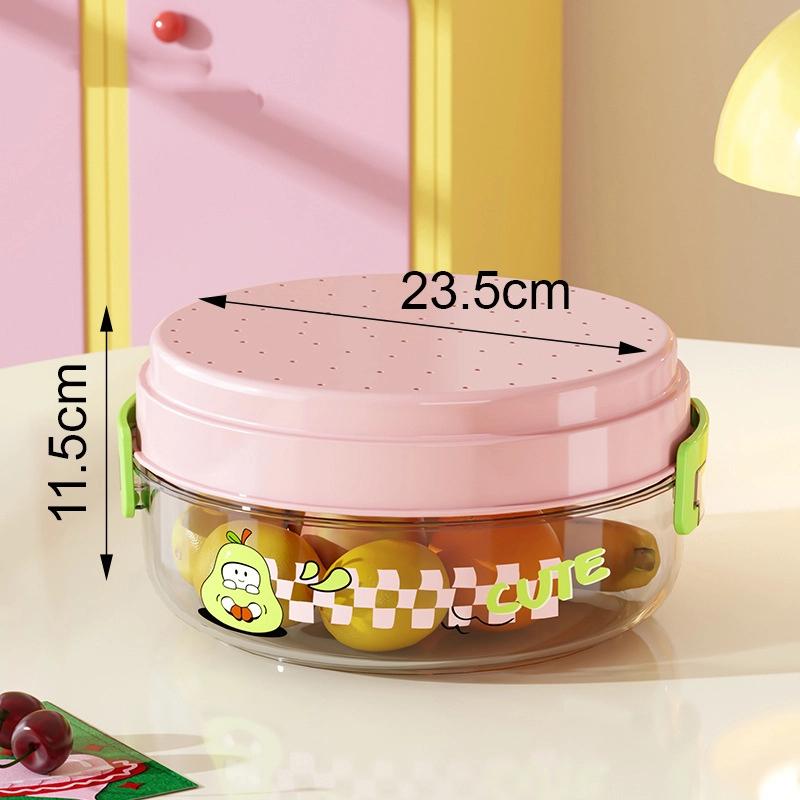 

Double Layer Fruit Plate For Living Room Home Use Creative Snack And Nut Storage Box Candy Bowl Unique Design Fruit Holder Pear