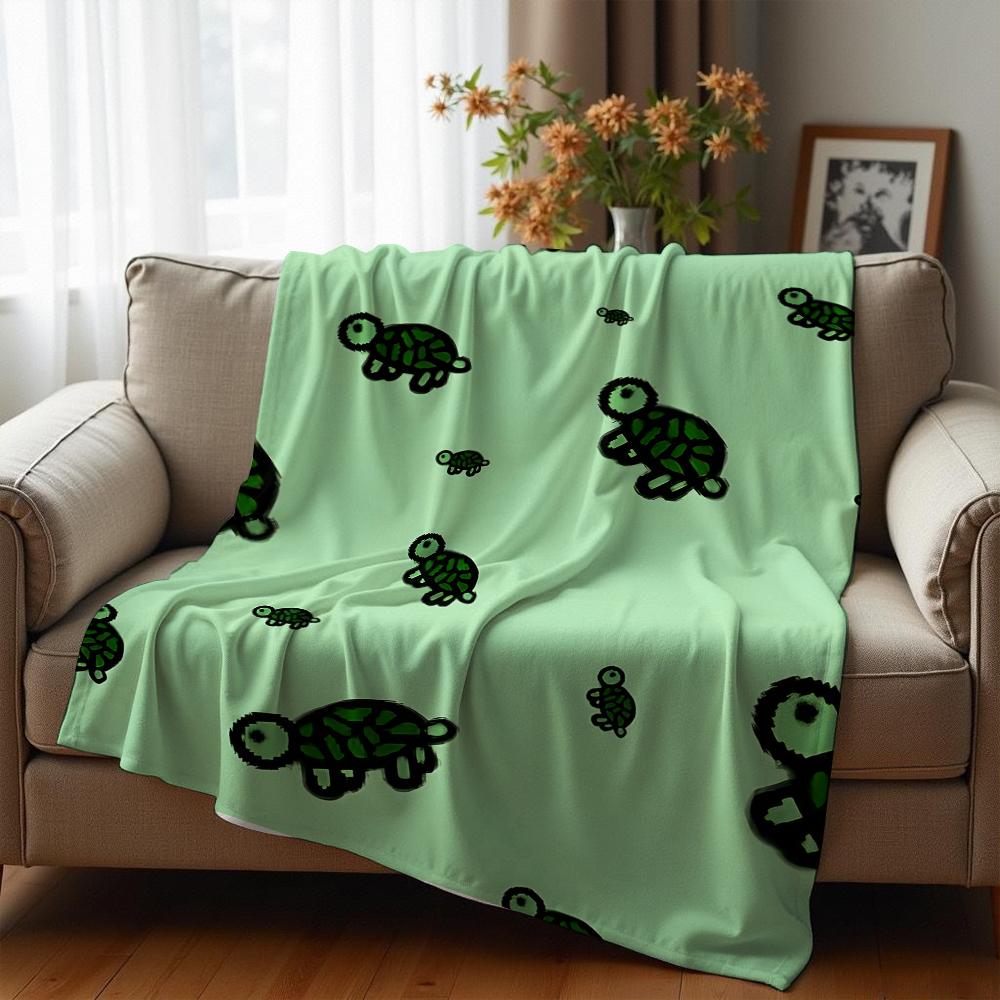 Sketch Strawberry Star Cartoon Anime Print Flannel Blanket Soft Warm Throw for Kids Bedroom Sofa Christmas Office Car
