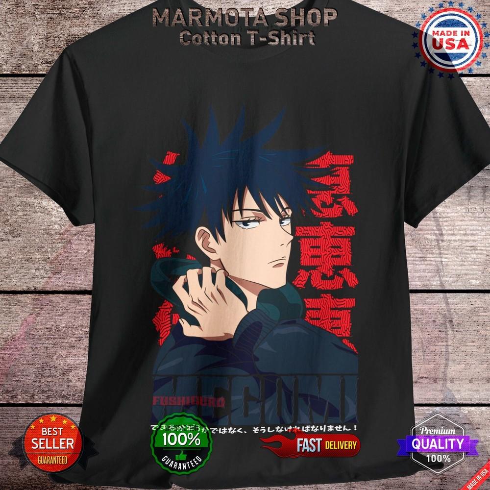

Megumi Fushiguro Jujutsu Kaisen T-Shirt Gojo Satoru Anime Japanese Tee Shirt JJK L