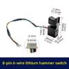 Repair Control Assembly for Power Tool Service, Fixed Line Assembly, Variable Input and Direction Change Support, Black Housing Part