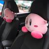 Kirby Cartoon Car Headrest Neck Support Pillow
