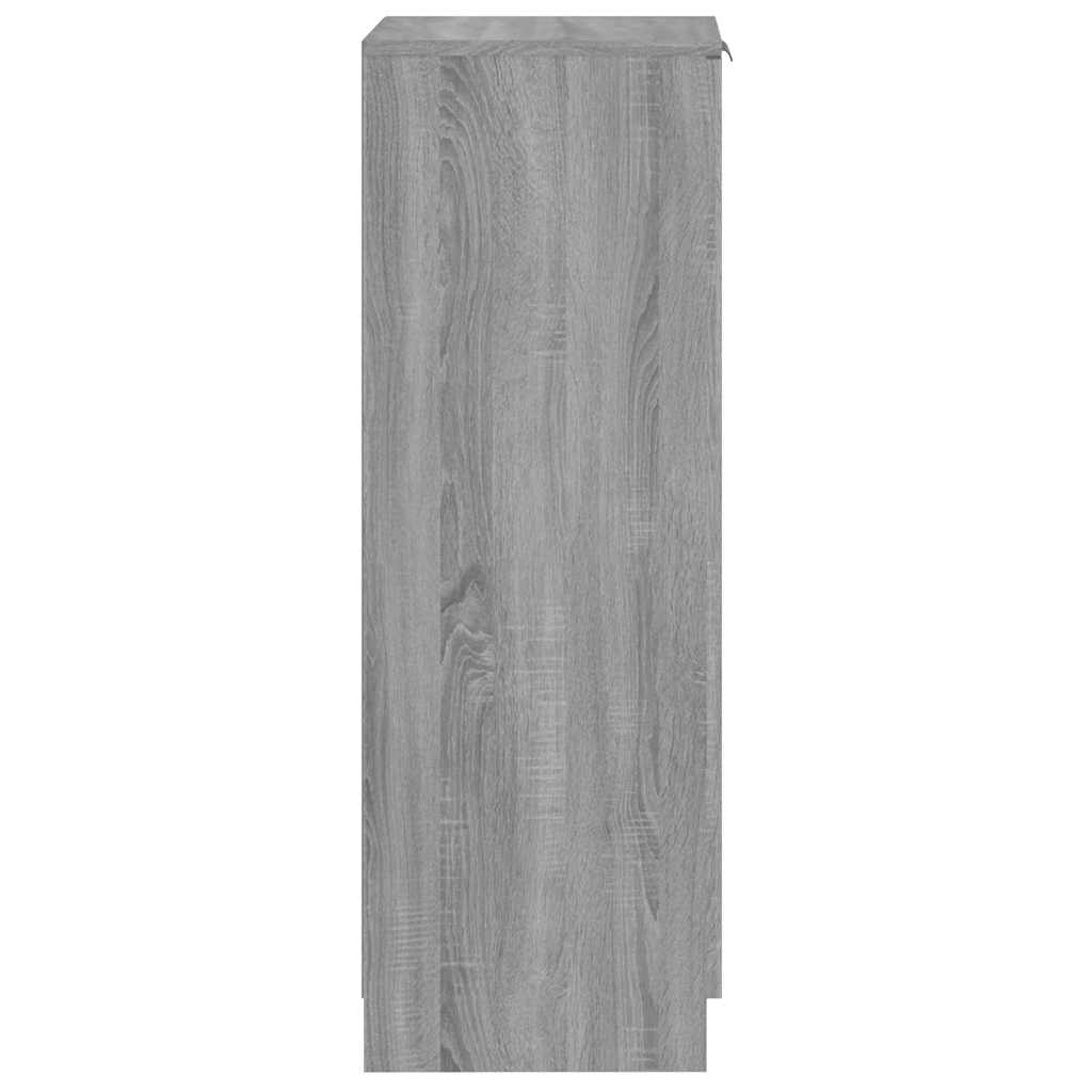 Shoe Cabinet Gray Sonoma 30 x 35 x 100 cm Particleboard