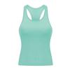 Ebb Women's Racerback Yoga Tank Top with Chest Pads 