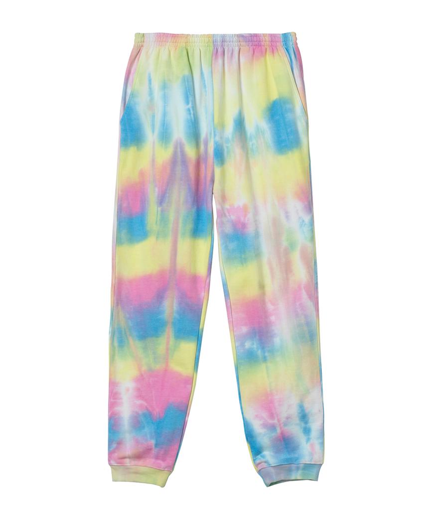 INSTANTFUNK Ms Tie-Dye Sweatpants - Ivory