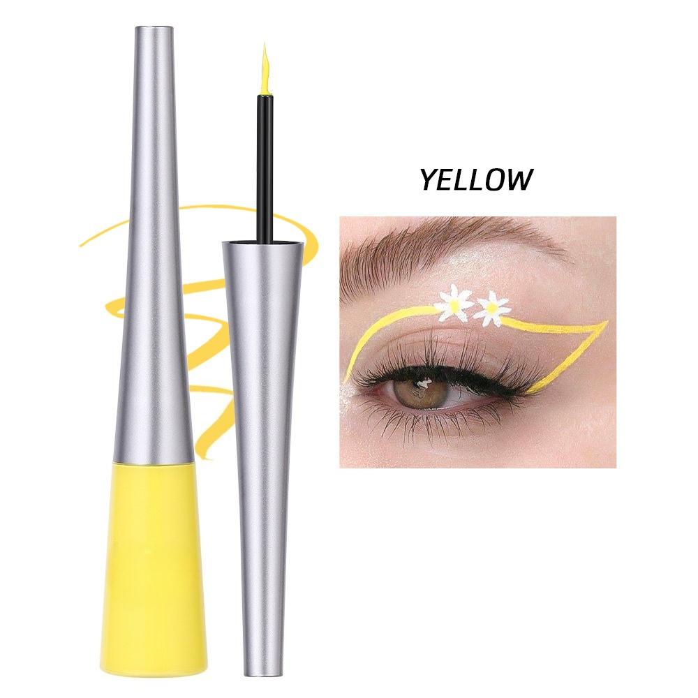 Eyeliner Liquid Eyeliner Pen Colored Eyeliner Liquid Makeup Waterproof and Quick-drying  12-color Eyeliner Liquid Pen