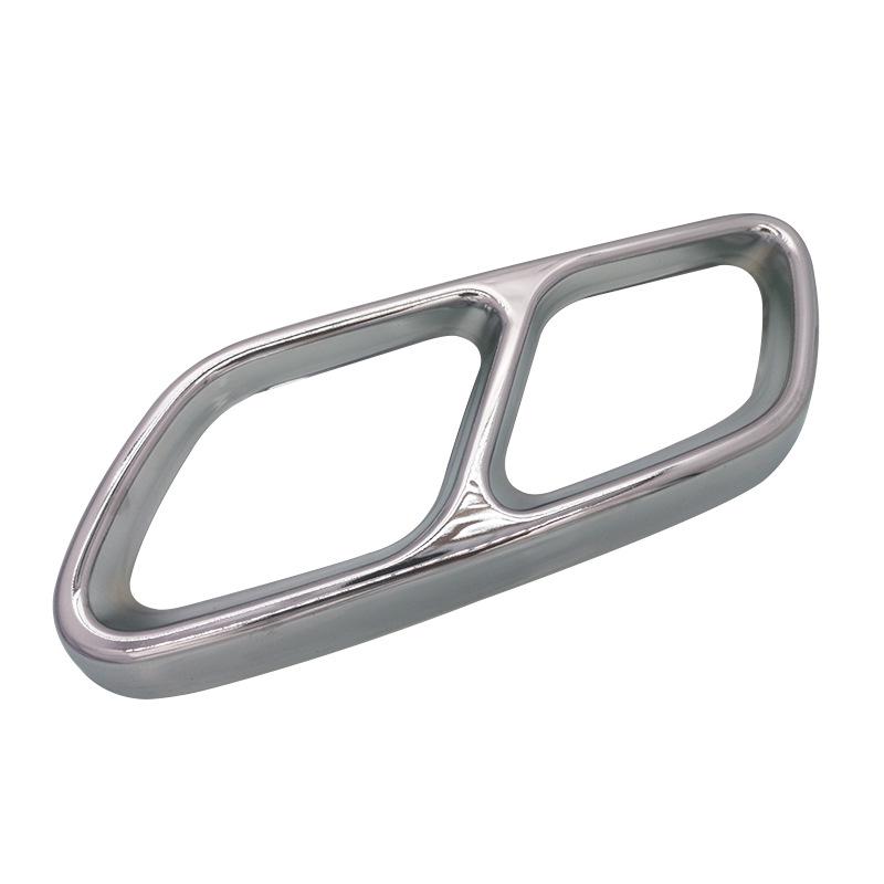 Mercedes-Benz C-Class 2022 Stainless Steel Exhaust Pipe Cover - Silver
