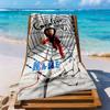 Coraline's Web Adventure Customized Name Beach Towel High Absorbency & Quick-Dry Perfect for Traveling Yoga Camping and Swimming