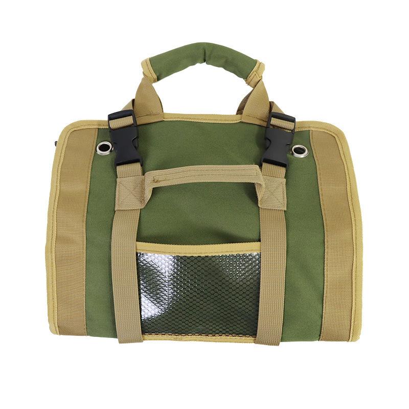 Tool Storage Roll Electrician Bag Canvas Tool Bag Multi-function Car Large Tool Bag