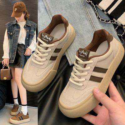 Moda 2024 Nowe Loaf Damskie Buty Modne Kolorowe Grube Podeszwy Casualowe Sportowe Sneakersy Damskie Buty Sportowe