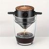 Washable Coffee Dripper Foldable Hanging Ear Filter Reusable BPA Free For Home Office Outdoor Coffee Enjoyment