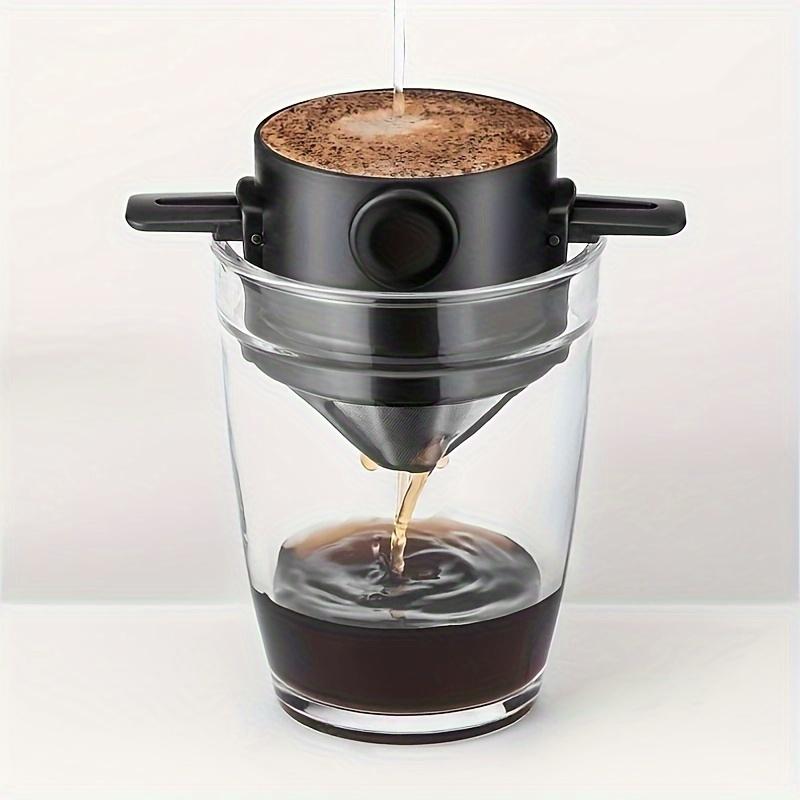 Washable Coffee Dripper Foldable Hanging Ear Filter Reusable BPA Free For Home Office Outdoor Coffee Enjoyment
