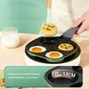 COOKER KING 4 Cups Fried Egg Pan Nonstick Aluminum Omelette Pancake Frying Pan