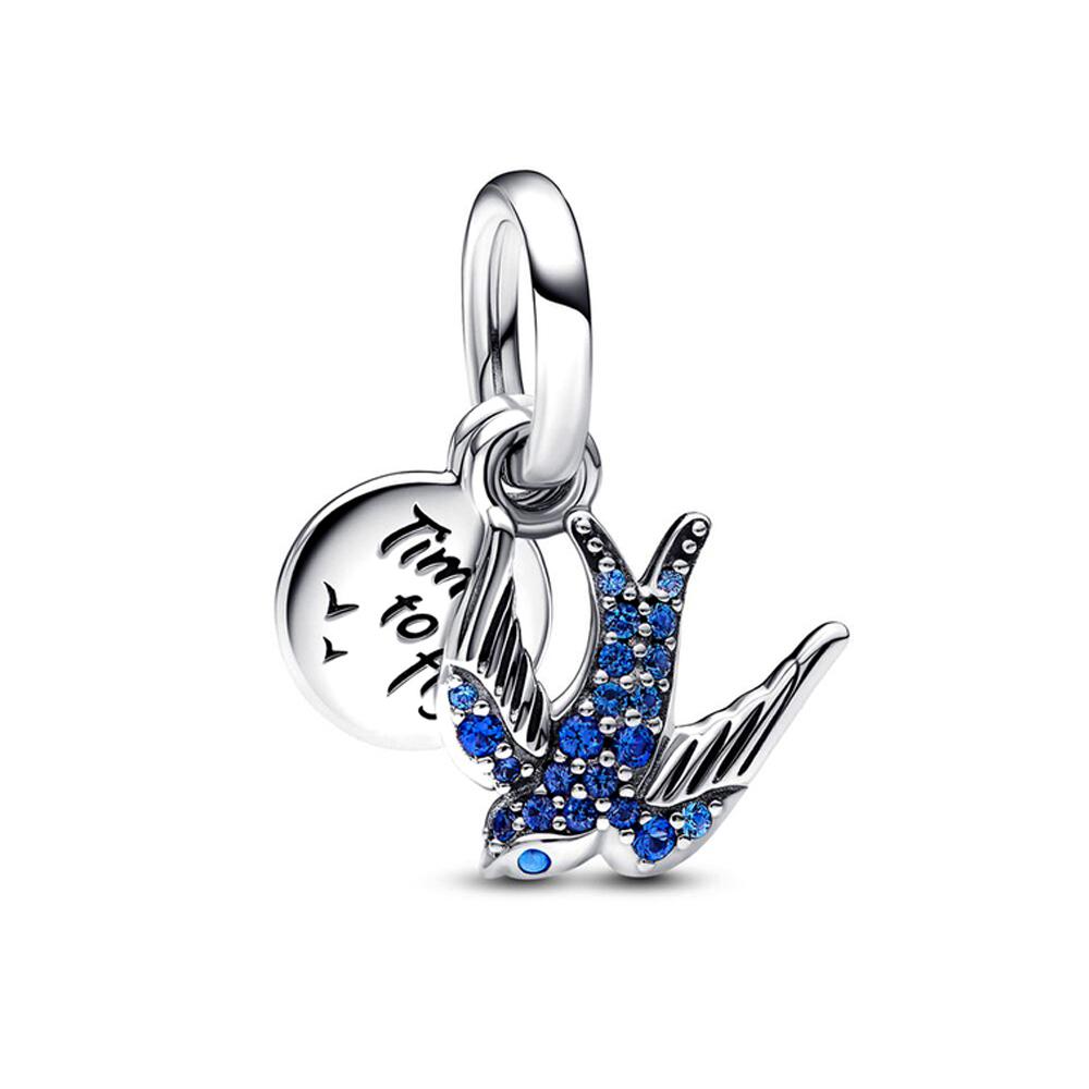 Copper Bird Turtle Owl Swallow Decorative Charms Bead Fit Original Pendant Charm Bracelet Necklace DIY Style Fashion Jewelry Gift