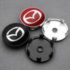 4 pezzi 56/60mm Adesivo Coprimozzo Centrale per Ruote Auto per Speed MS 2 3 5 6 323 RX8 MX5 Axela Atenza CX-3 CX-4 CX-5 CX-8 CX-9