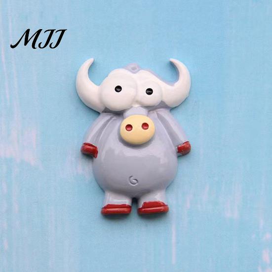 Office Memo Magnets Cartoon Animal Refrigerator Magnet, Big Eyes Shape Fridge Lion Magnet Notes Photo Holder, Gift for Lovers Zebras