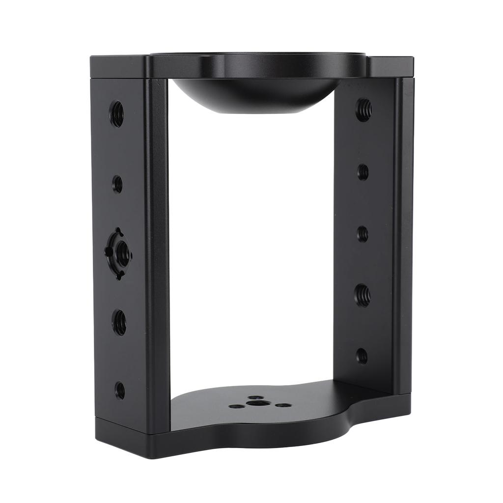 75mm Tripod Head Bowl Riser Aluminium Half Ball Flat To Bowl Adapter Converter Riser for Video Camera Tripod DSLR Rail