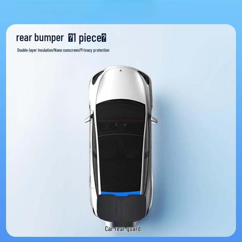 BYD Series Car Window Privacy and Sunshade Curtain - Full Coverage, Heat Insulation, UV Protection.