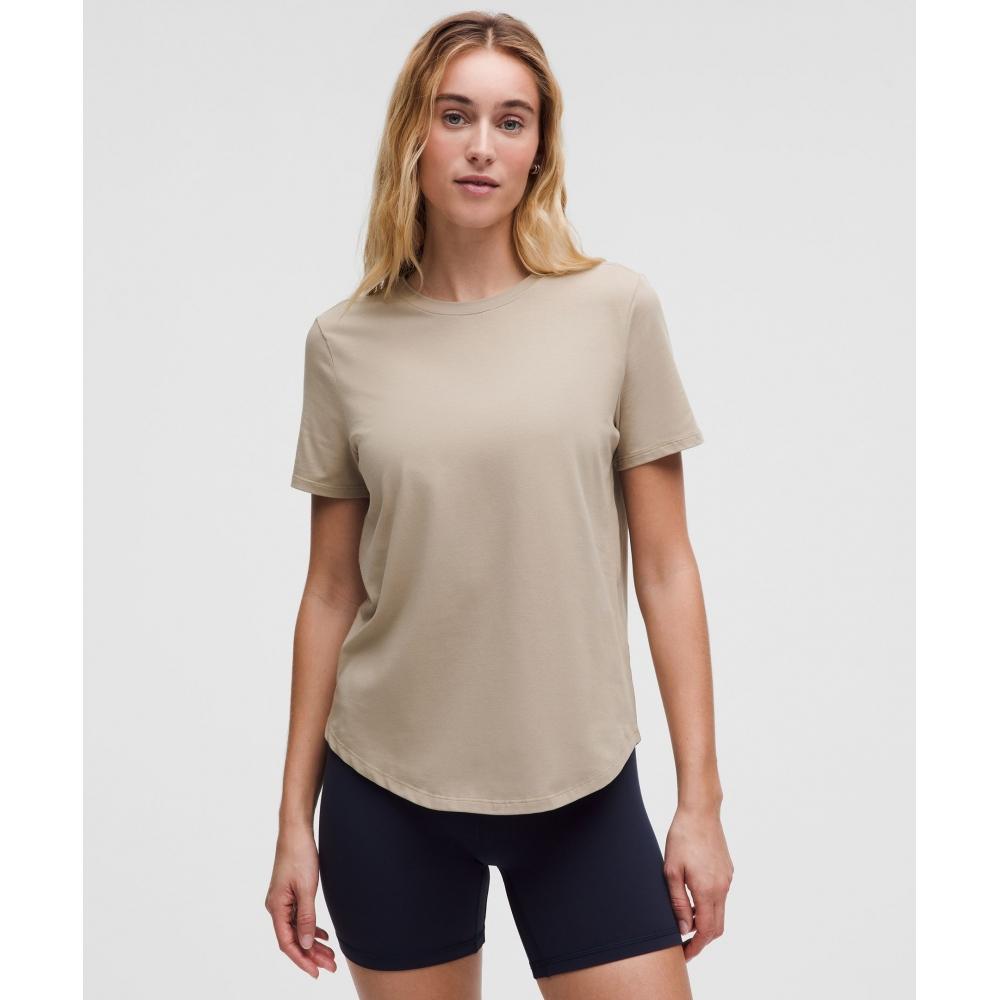 

Lululemon Футболка Love Curved Hem Crewneck T shirT Sheer Oak 8