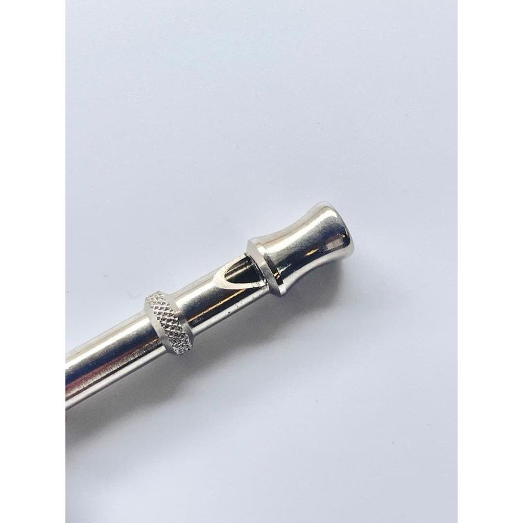 Used [Rare/With Instructions/Box] HERMES Whistle Necklace Dog Whistle