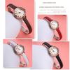 Cinturino Orologio Sottile Vera Pelle Stampa Coccodrillo Donna Morbido Pelle di Mucca Cinturino Orologio rosso bianco piccolo Cinturino da Donna 6mm 8mm 10mm 12mm 14mm 16mm