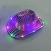 Pearlescent Finish LED Cowboy Hat Luminous Design Glowing Hat Cowgirl Hat  Carnival Party