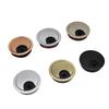 Zinc Alloy Desk Cable Grommet - Round Desktop Cable Pass-Through Cover