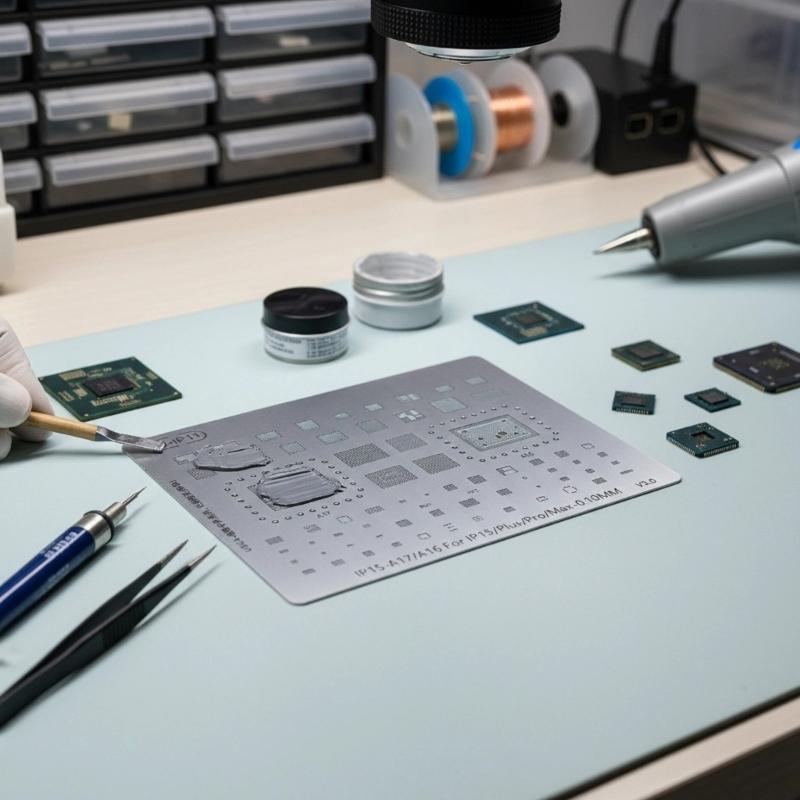 High Hardness Steel Solder Template Stencil Circuit Board Making Proofing Hole Mainboard Processing Board Repair
