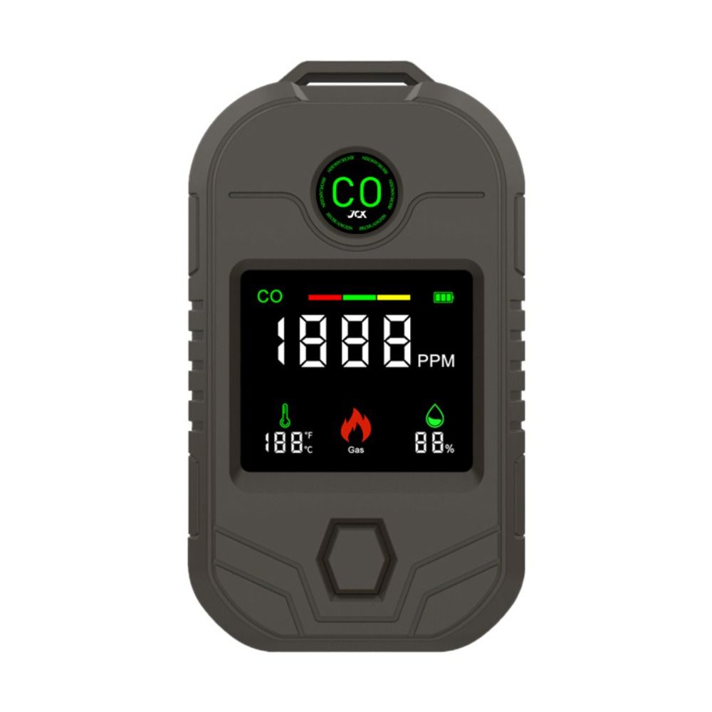 High Accuracy Detection Portable Carbon Monoxide Detector Visual Alarms CO Alarm Outdoor Use