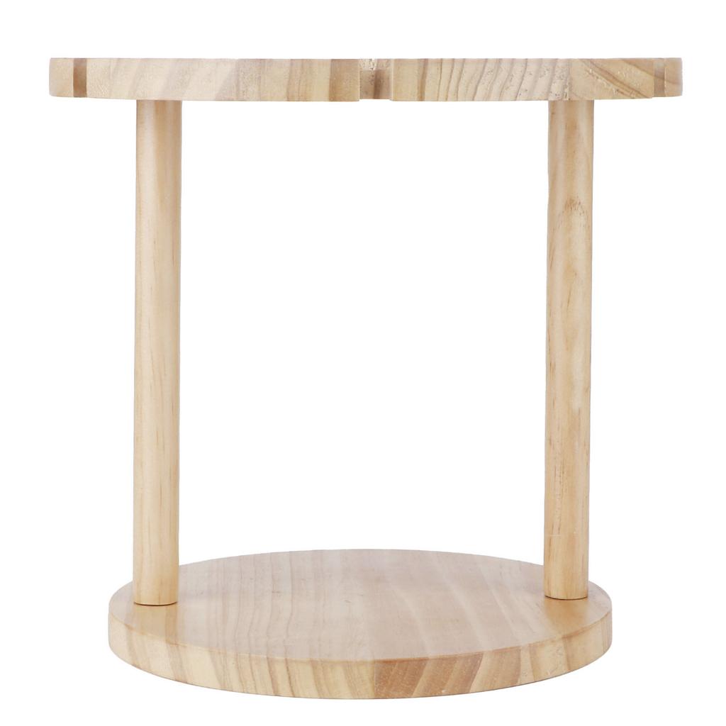 Wooden Wine Rack Glass Cup Holder Organizer Tabletop Display for 6 Glass and 1 Wine Bottle