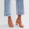 European and American Four Seasons Women's Slim-fit Versatile Straight-leg Nine-point Jeans