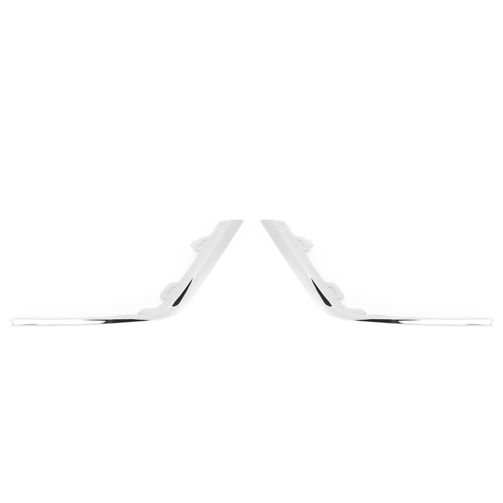 Igeteck Unisex Chrome Front Bumper Fog Grille Moulding Trim 261A36157r 261A24028r For Clio Iv Facelift 2016 To 2019