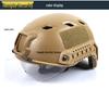 BJ Version Tactical Helmet with Windshield and CS Rail for Military Enthusiasts