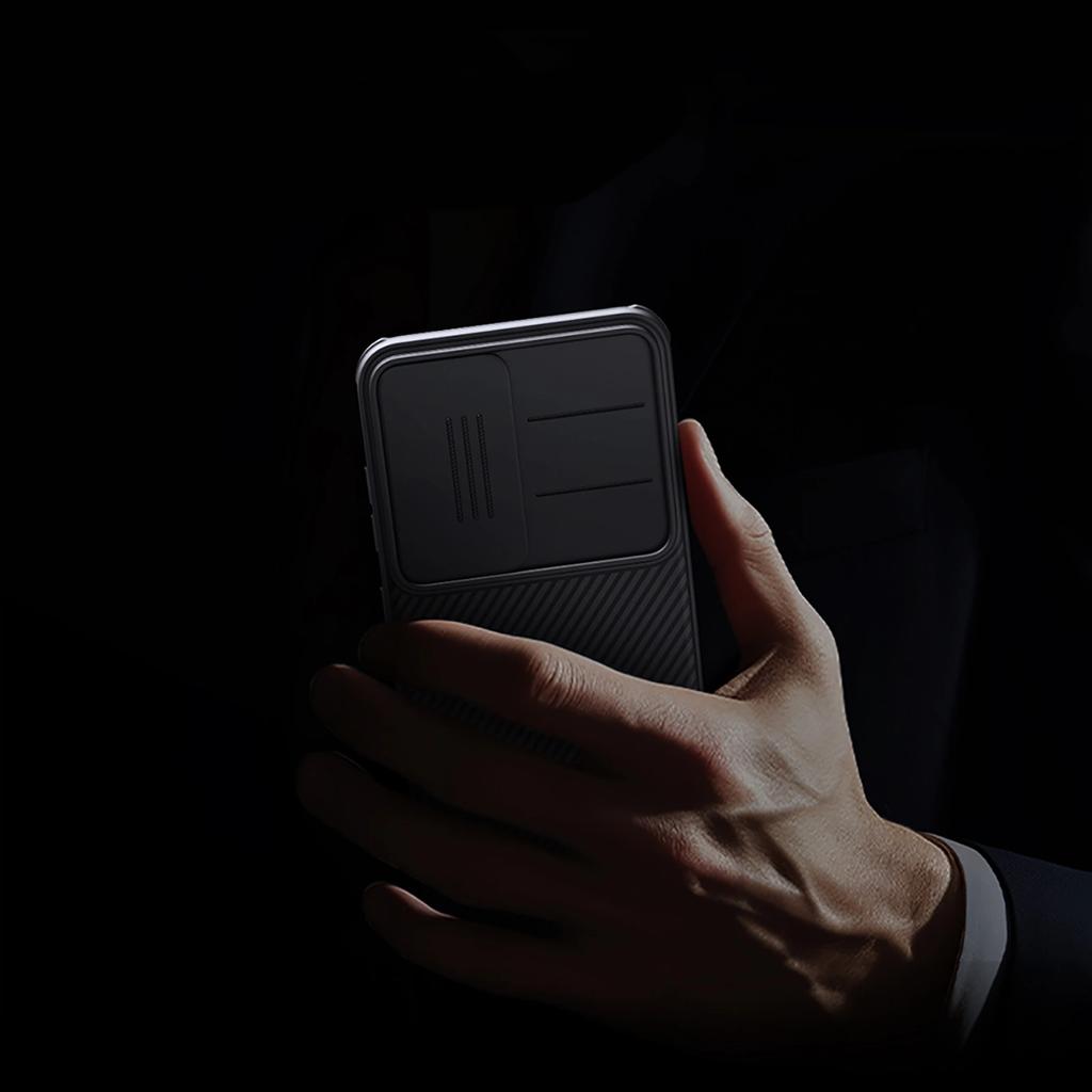 Etui Nillkin Camshield Pro Na Samsung Galaxy S25 Z Osłoną Na Aparat - Czarne