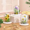 Puzzle Educational Building Blocks Flower Sunflower Jasmine Children Toys Model