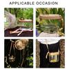 Kids Insect Catcher Set with Fishing Net Magnifier Glass Tweezers Insect Observation Box for Outdoor Exploration Camping